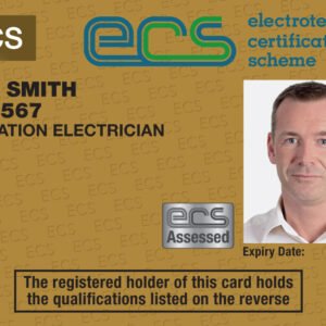 ECS Installation Electrician Gold Card