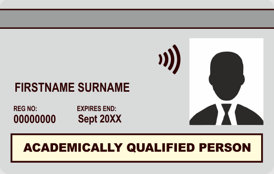 academically qualified person